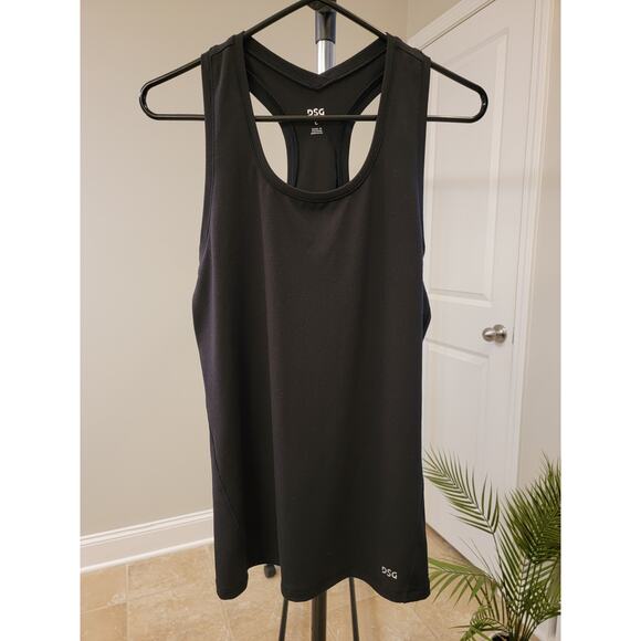 DSG Tops - DSG Black Racerback Tank